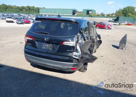 2021 Honda Pilot Awd Lx from USA, damaged, VIN 5FNYF6H12MB007072